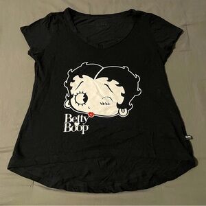 Betty boop Y2k high low t-shirt juniors sz small
